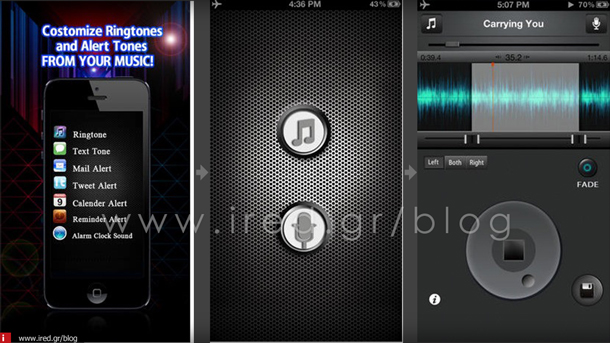 ired iphone ringtones apps 10 th
