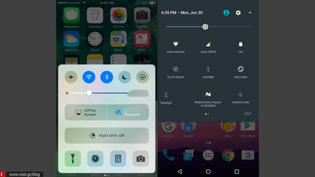 IOS10 android 12