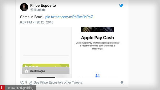 Apple pay cash twitter