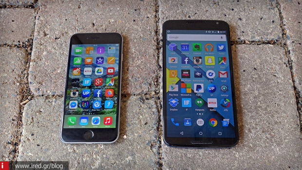 iPhone εναντίον android 