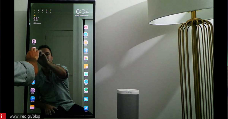 Apple Mirror Concept -  Διαδραστικός καθρέφτης βασισμένος σε iOS 10