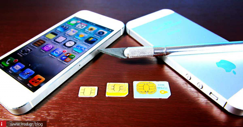 SIM to Micro SIM και η νεότερη κάρτα Nano SIM