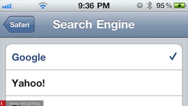 ired iphone safari change search engine 00