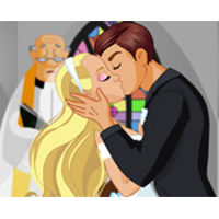 Bride's Kiss of Love