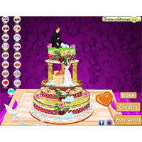 WEDDING CAKE DECORATION