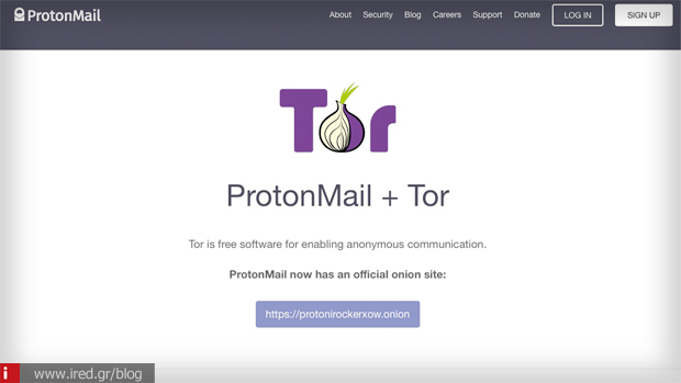 ProtonMail over Tor 11