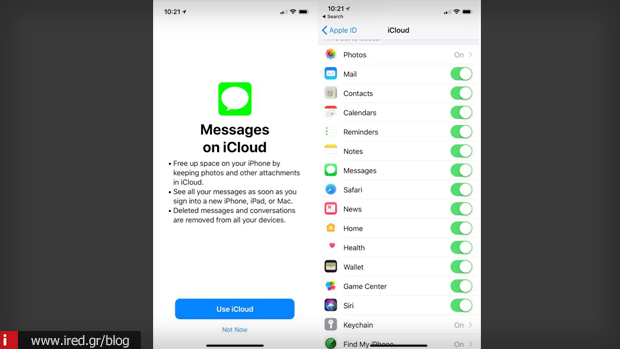 4 messages icloud ios 11 3