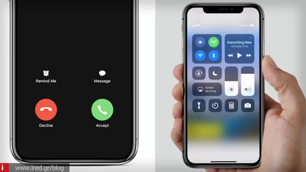 4 iphone x incoming call problem