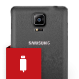 Επισκευή usb/mic/home button Samsung Galaxy Note 4