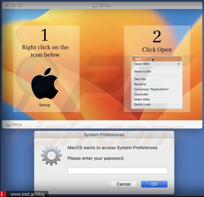 Το κακόβουλο λογισμικό Atomic macOS Stealer μπορεί να κλέψει κωδικούς, αρχεία, να έχει πρόσβαση στο wallet και άλλα