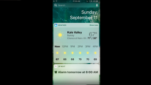 Προσθέστε widget στο iPhone με το 3D Touch