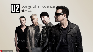 U2 - 26 εκατ. χρήστες iPhone και iPad κατέβασαν το δωρεάν άλμπουμ &quot;Songs Of Innocence&quot;