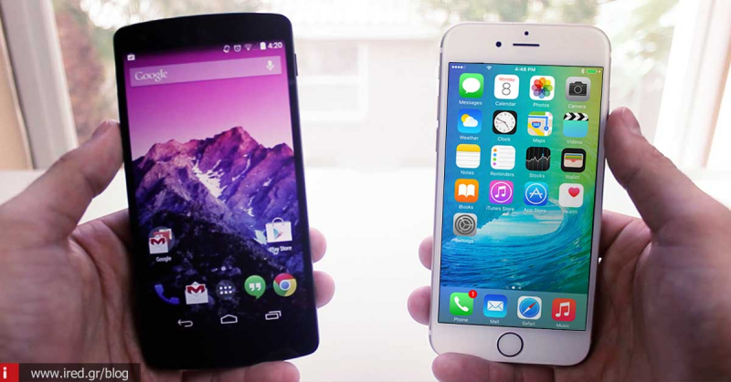 iPhone 6s vs LG Nexus 5Χ, ακυκλοφόρητα και πολυαναμενόμενα.