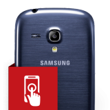 Επισκευή γυάλινης οθόνης και home button Samsung Galaxy S3 mini