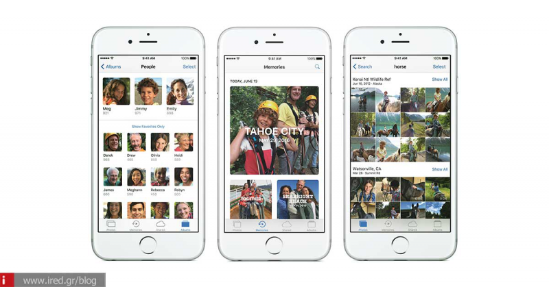 iOS 10 - Η ενότητα Αναμνήσεις θα δημιουργεί αυτόματα Slide-shows