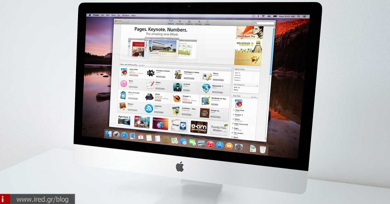 Οδηγίες λήψης εφαρμογών τρίτων κατασκευαστών από το Mac App Store
