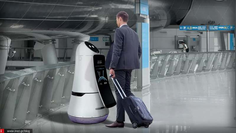 Το νέο ρομπότ της LG σας καθοδηγεί μέσα στο αεροδρόμιο