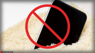 Η Apple κάνει σαφές ότι δεν πρέπει να τοποθετήσετε το βρεγμενο iPhone σας σε ρύζι.