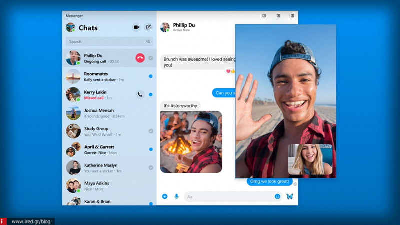 Kυκλοφορεί η εφαρμογή του Facebook Messenger για Mac και Windows!