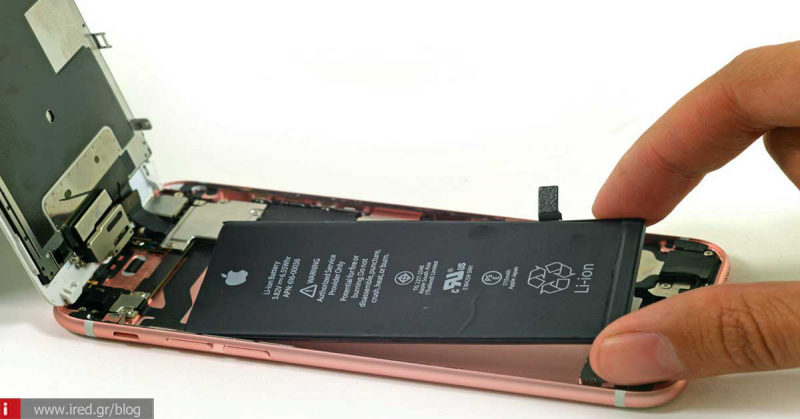 iPhone 6s  - Η έκθεση σε &quot;ατμοσφαιρικό αέρα&quot; προκάλεσε το πρόβλημα της μπαταρίας