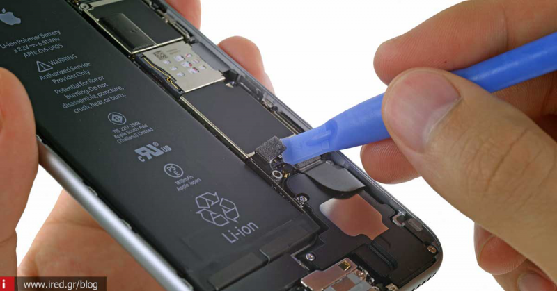 Apple - Πρόγραμμα αντικατάστασης μπαταριών σε συσκευές iPhone 6s