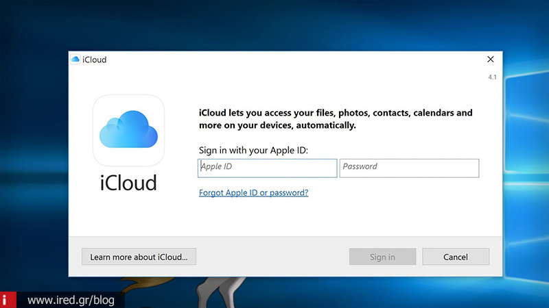 Apple: Διορθώνει τα προβλήματα που παρουσίασε το iCloud for Windows
