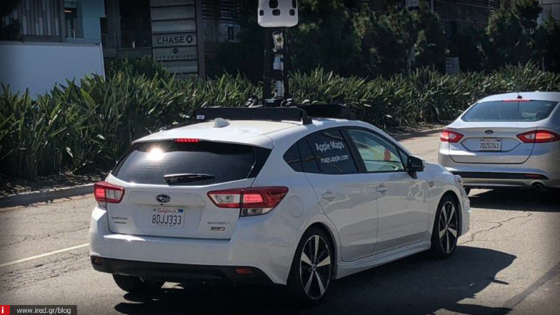 Νέα οχήματα της Apple στους δρόμους του Los Angeles