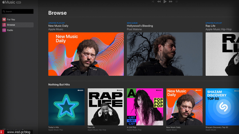 H Apple λάνσαρε σήμερα την νέα beta σελίδα του Apple Music